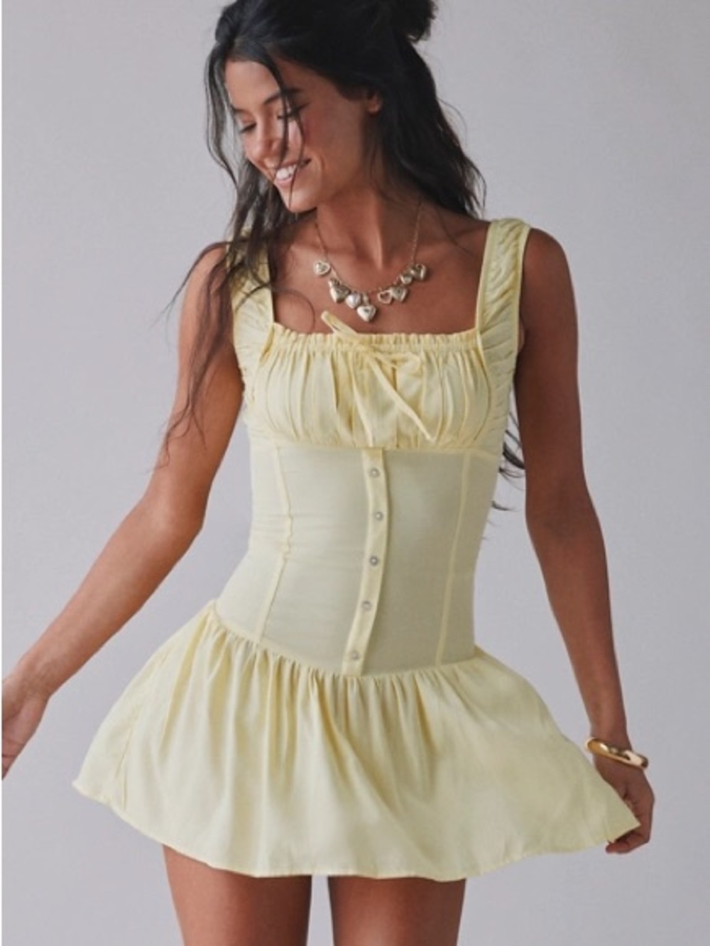 NWT Frankie’s Bikinis Christa Mini Dress- size medium